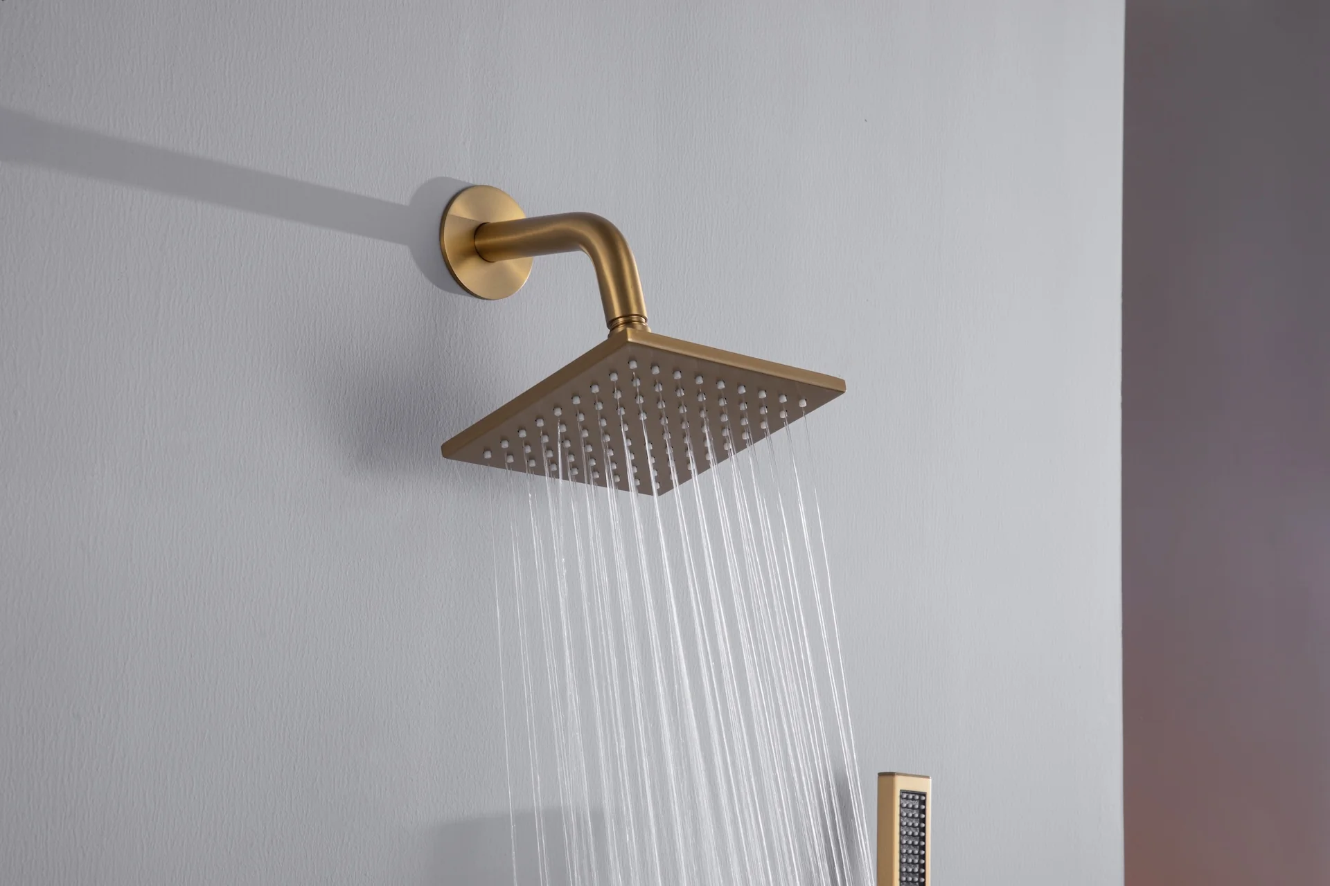 4-Way Thermostatic Faucet with Dual Regular Heads and Dual Handle wands - Image 12