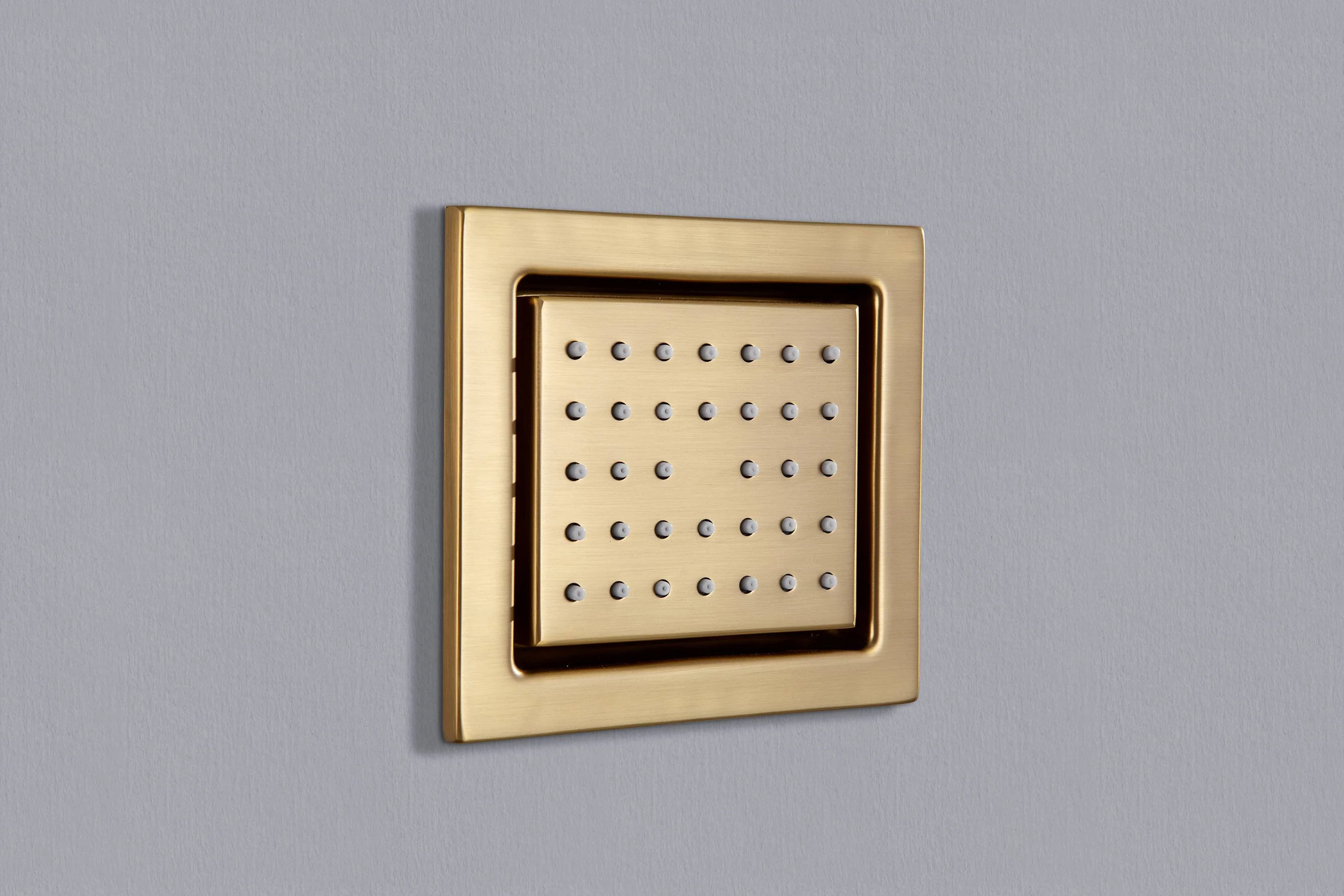 12" or 16" Wall Mount Rain Head with 4-Way Thermostatic Faucet and 4" Body Jet - Image 12