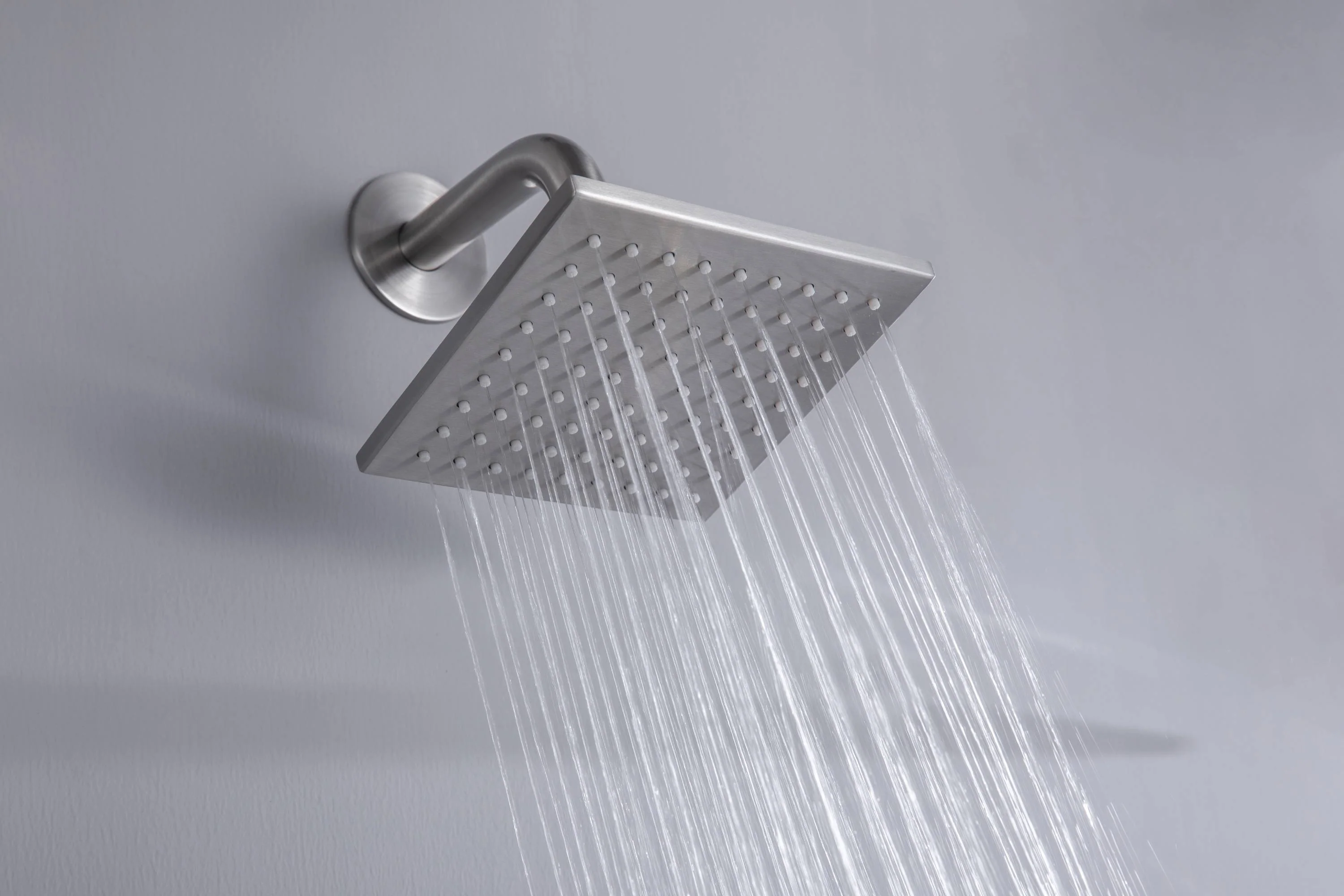 Dual Regular Heads with 4-Way Thermostatic Faucet and Handle Shower and Body Jets - Image 7