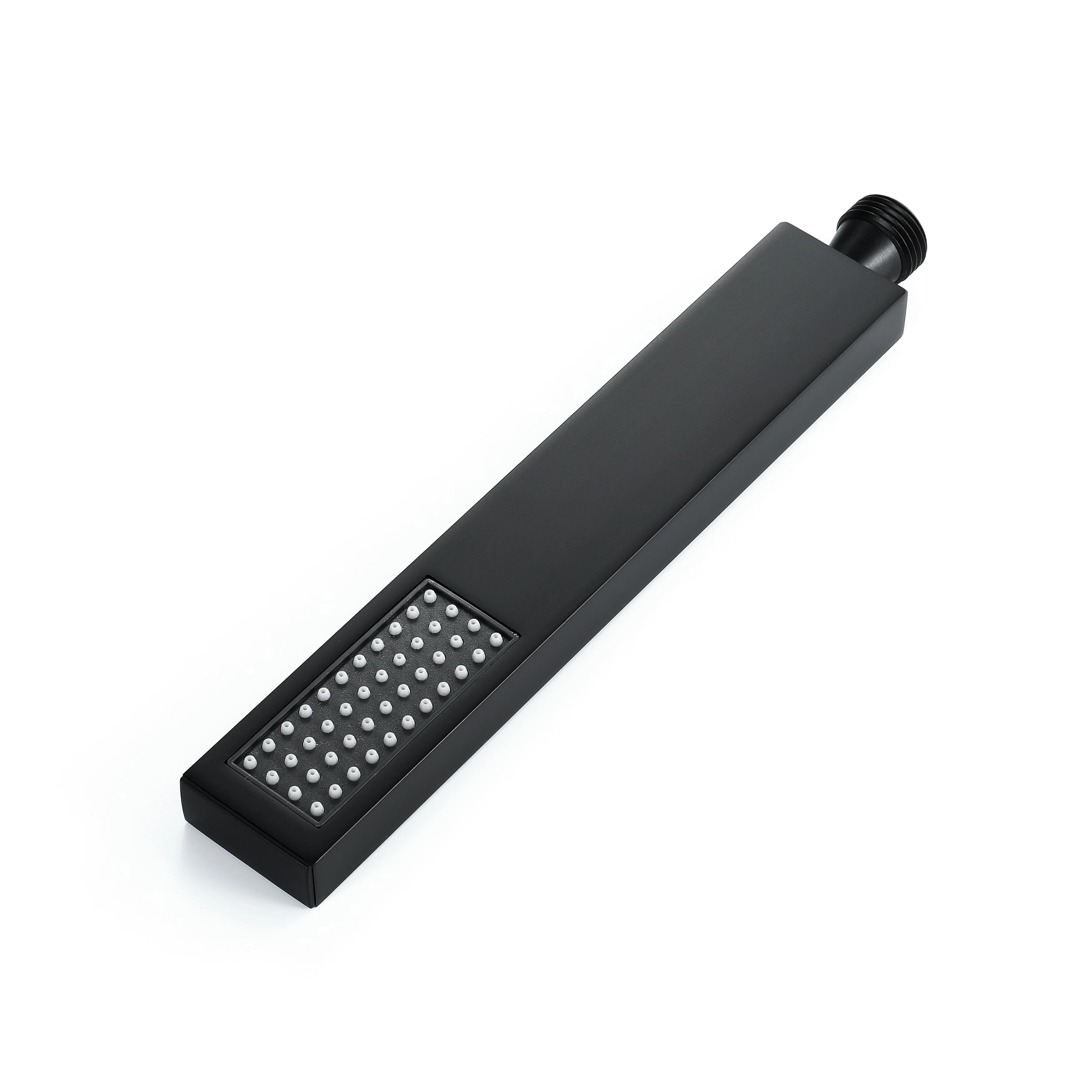 12 inch or 16 inch Matte Black Rainfall or Rainfall Waterfall Shower System - 4-Way Thermostatic Rough-in Valve with Invigorating Body Jets - Image 4