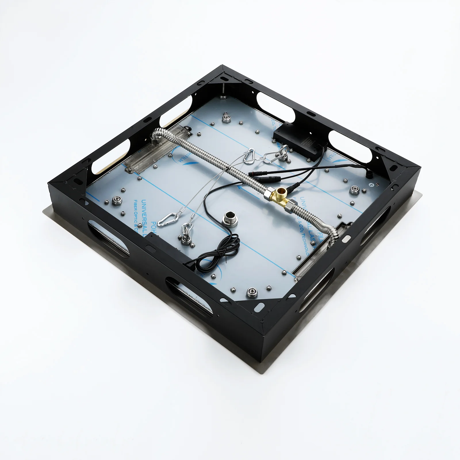 20" Brushed Nickel Rainfall Shower System: 6-Way Thermostatic Control, Dual Heads, 6 Body Jets - Image 15
