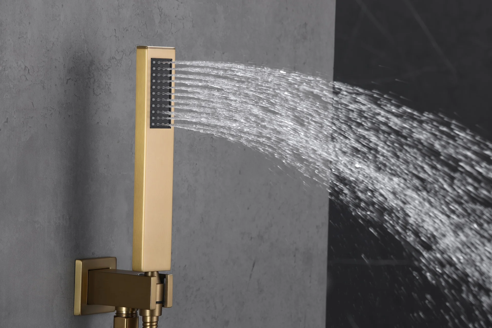 6" Regular Shower Head - 4-Way Thermostatic System with 6 jets and tub spout - Image 17