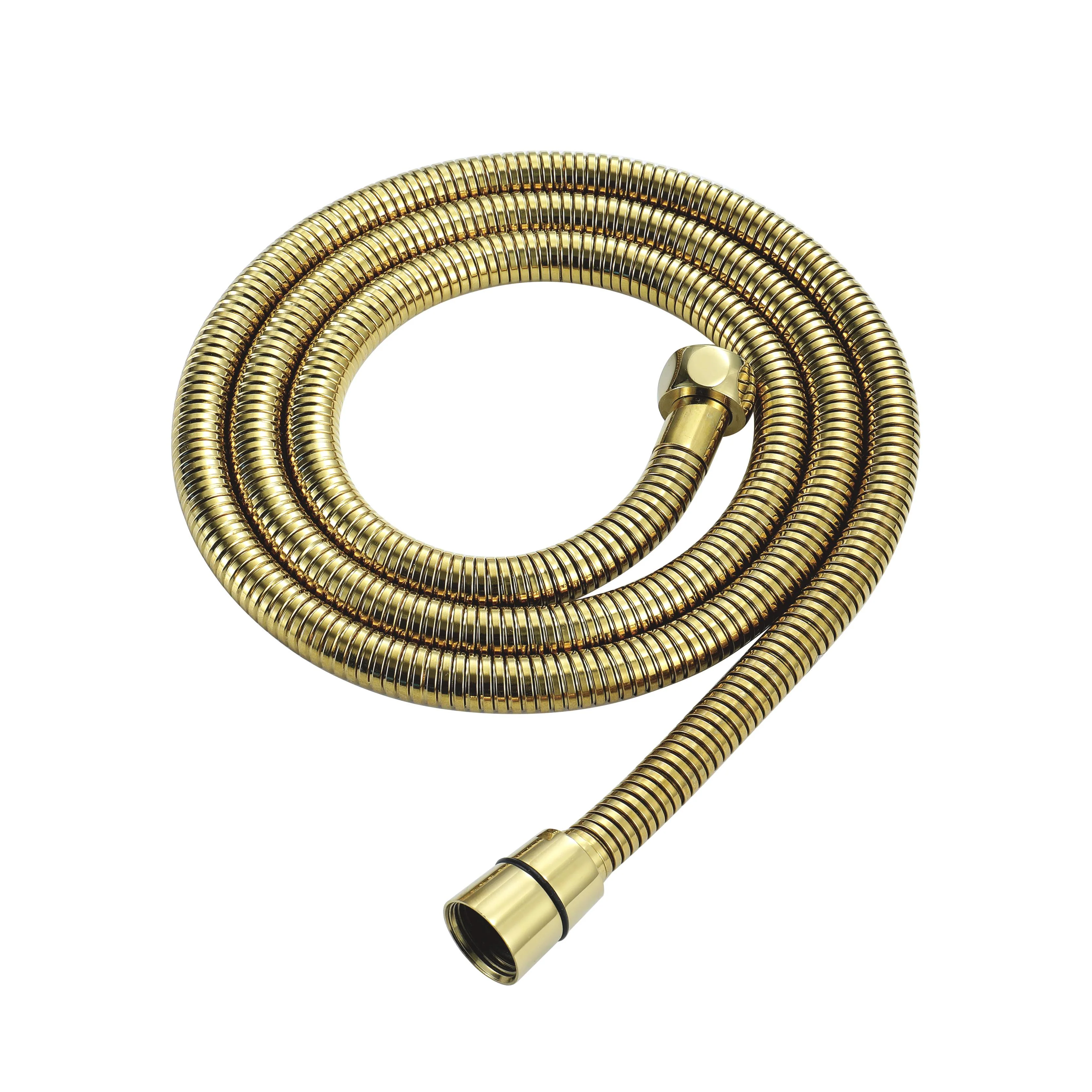 Brushed Gold 23x15" LED Music Shower Head with 4-Way Thermostatic Faucet - Image 10
