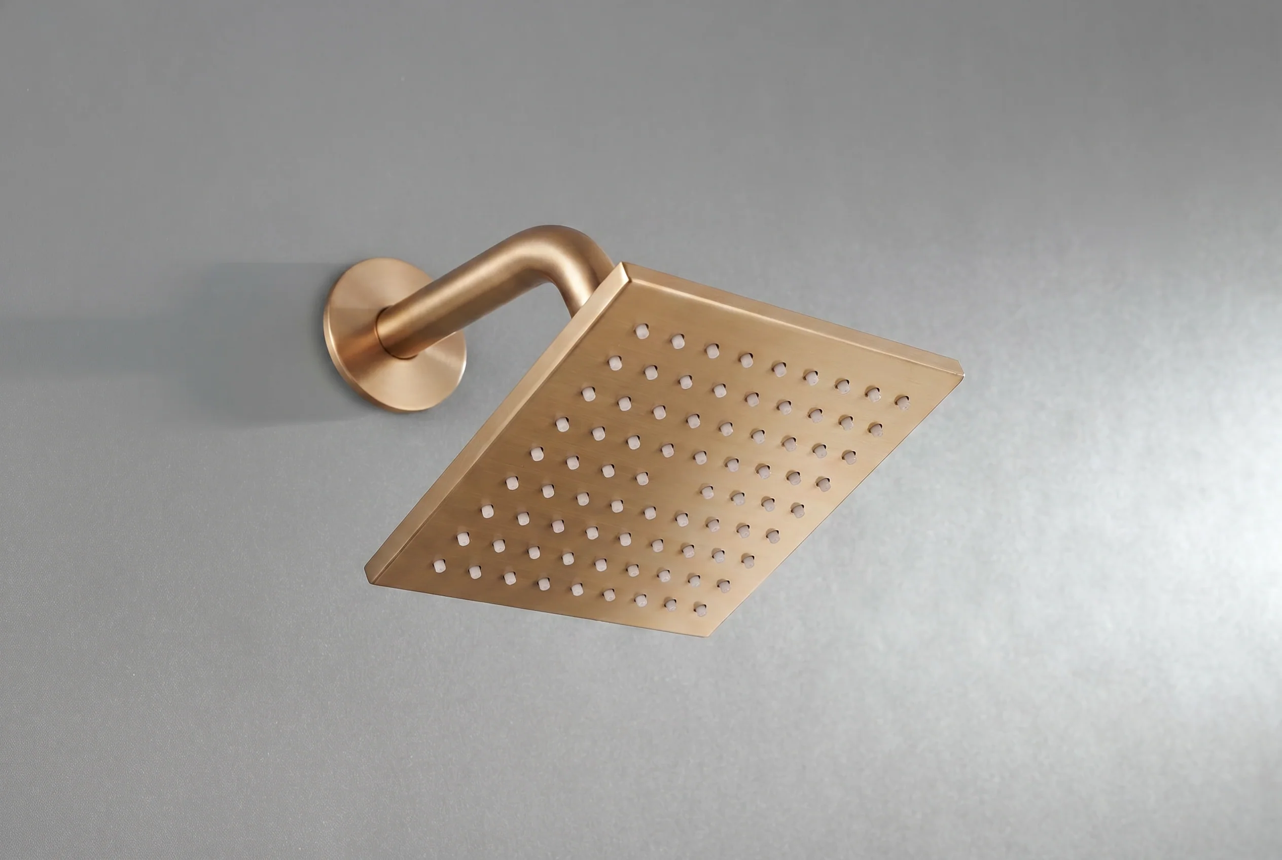 Champagne Bronze 12" or "16" Rainfall Head 3-Way Thermostatic Shower Faucet with Regular Head - Image 3