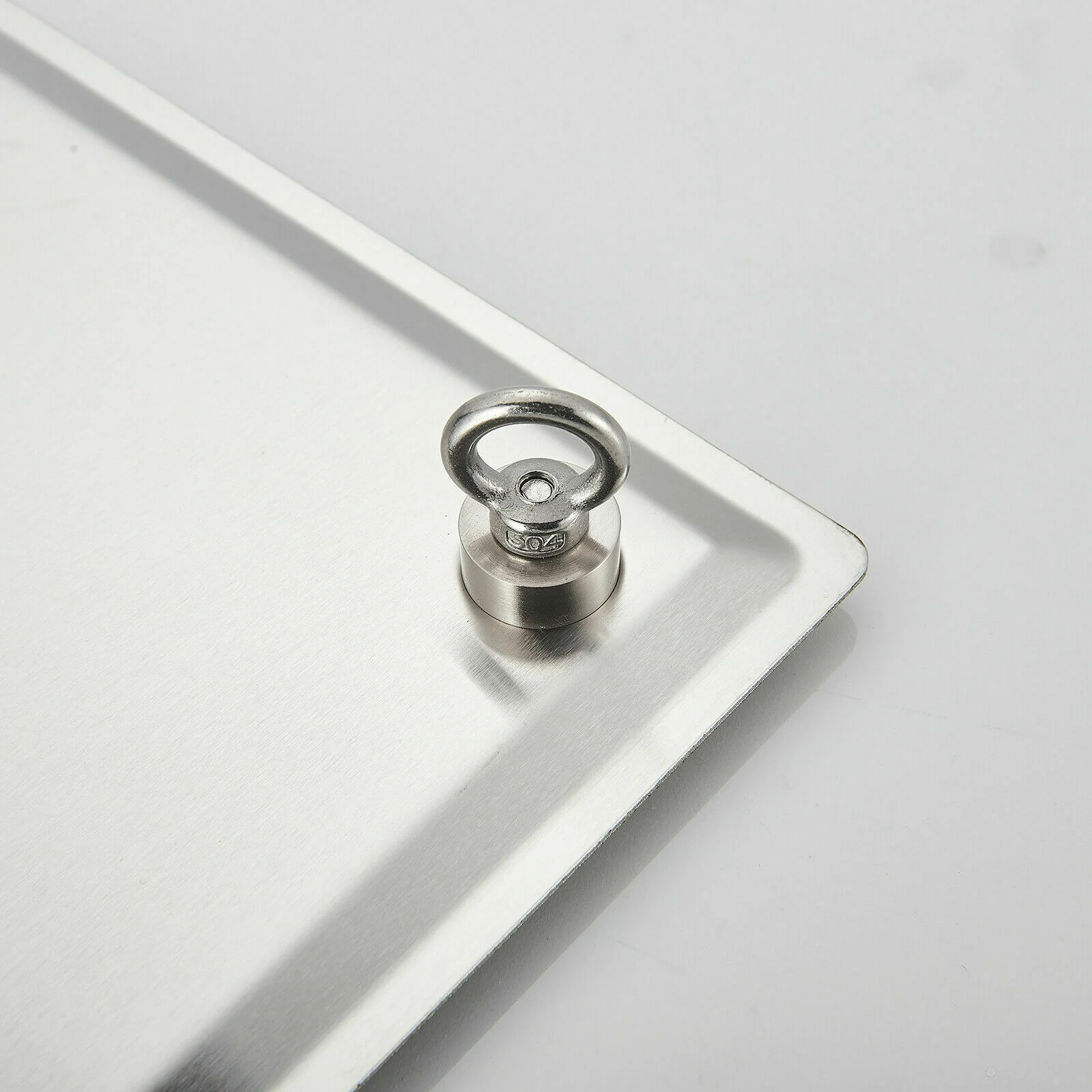Ultra-Thin Design 20-Inch Non-LED Chrome Rain Shower Head: High Pressure, Ceiling Mount, and Overhead Rainfall - Image 2