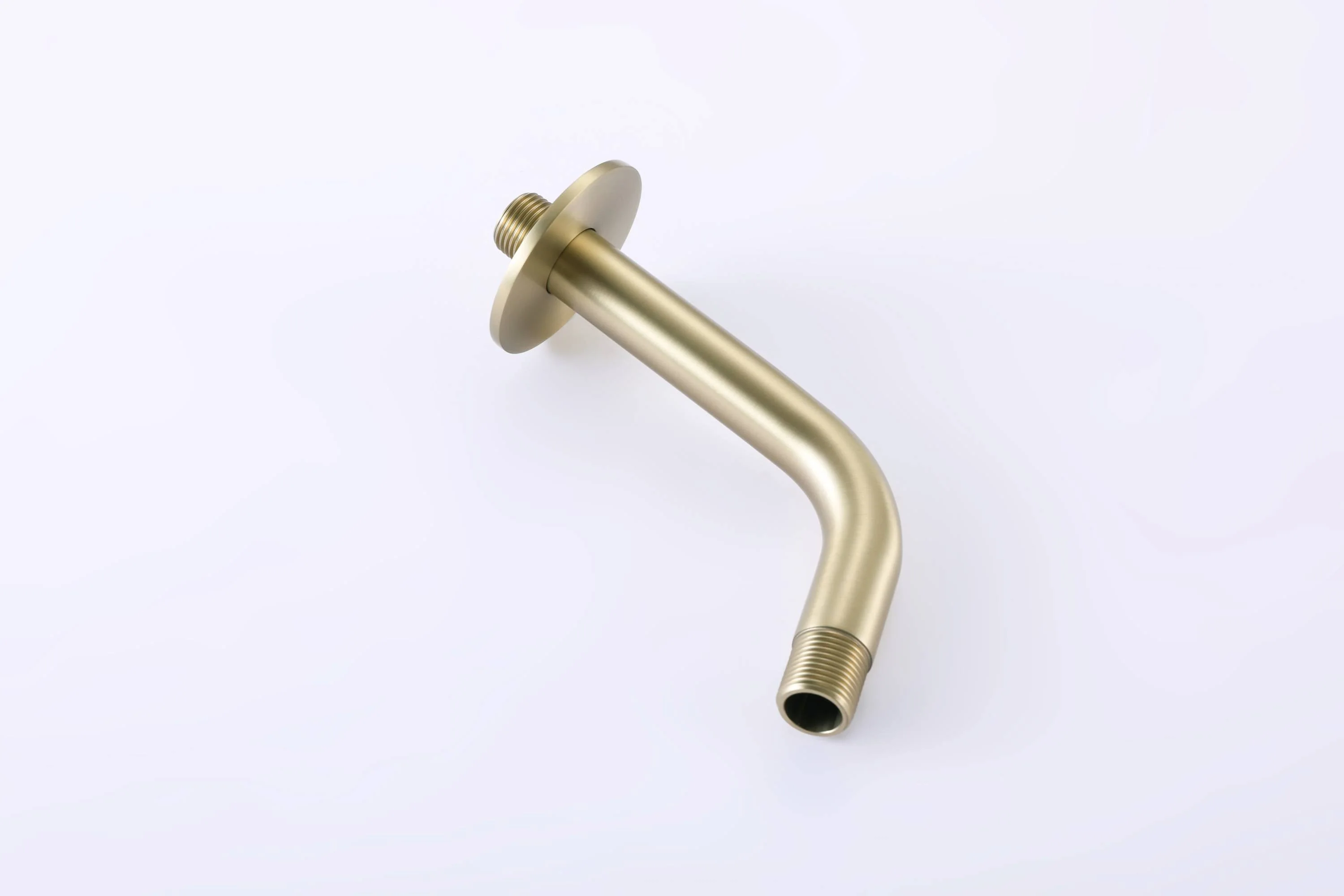 Brushed Gold 12-Inch or 16-Inch Rainfall Wall Mount Shower Head with 4-Way Thermostatic Faucet, Body Jets, and High-Pressure Wall Mount Head - Image 20