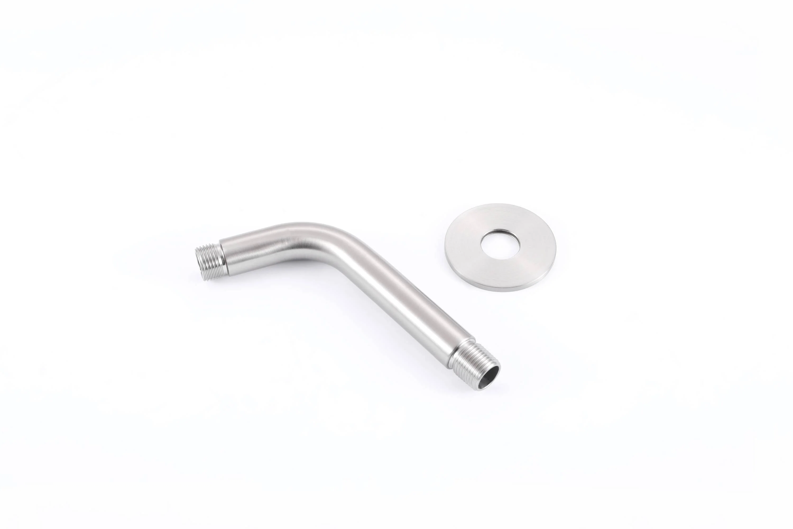 Brushed nickel wall mounted dual regular shower head high pressure shower head 4 way thermostatic valve shower heads systems each function work at the same time and separately - Image 21